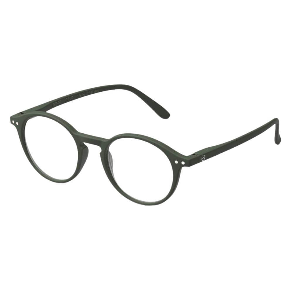 Izipizi Reading Glasses #D Kaki Green
